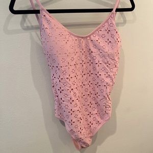 J. Crew Lasercut Swimsuit